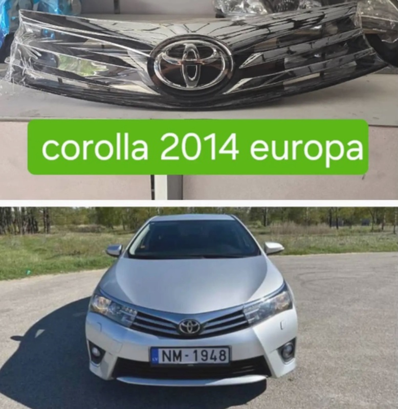 Облицовка от короллы 2014 европа